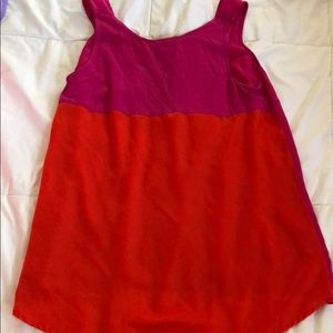 color block tank top